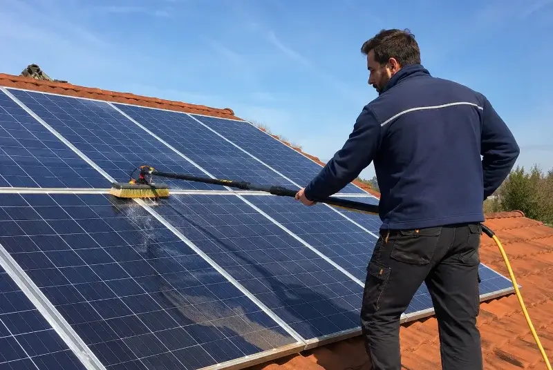 Nettoyage et entretien de panneaux solaires à Rivières